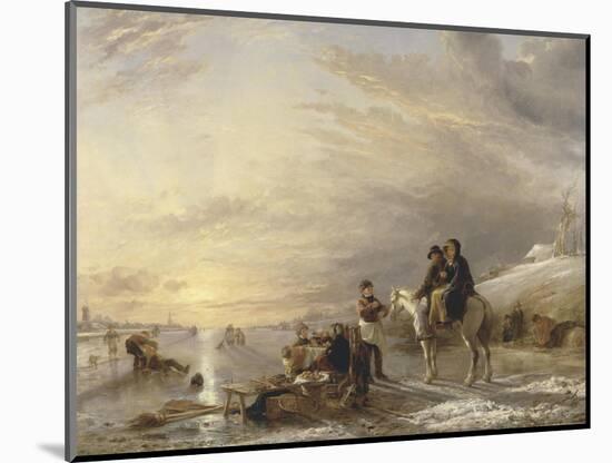 Frost Scene, 1827-William Collins-Mounted Giclee Print