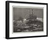 Frost, Snow, and Ice on the Medway, Sheerness Harbour after a Blizzard-Fred T. Jane-Framed Giclee Print