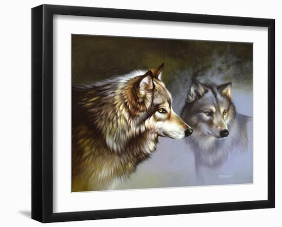 Frost Wolves-Spencer Williams-Framed Giclee Print