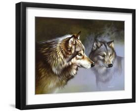 Frost Wolves-Spencer Williams-Framed Giclee Print