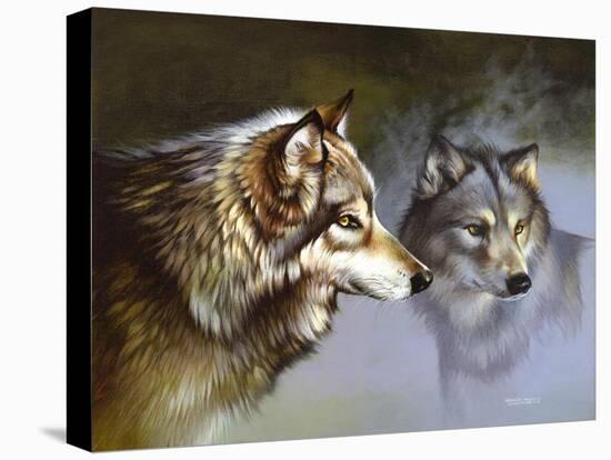 Frost Wolves-Spencer Williams-Stretched Canvas