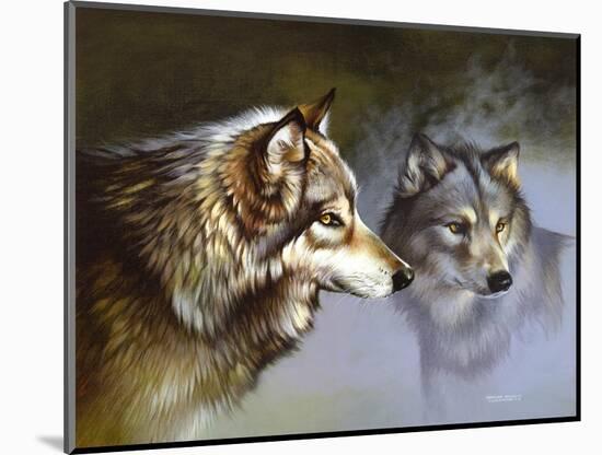 Frost Wolves-Spencer Williams-Mounted Giclee Print