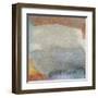 Frosted Glass V-Alicia Ludwig-Framed Art Print