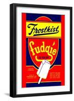 Frostkist Fudgie Ice Milk Bar-null-Framed Art Print