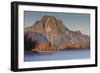 Frosty Autumn (Fall) Dawn at Oxbow Bend-Eleanor-Framed Photographic Print