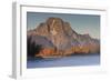 Frosty Autumn (Fall) Dawn at Oxbow Bend-Eleanor-Framed Photographic Print