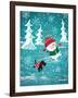 Frosty & Fab I-Teresa Woo-Framed Art Print