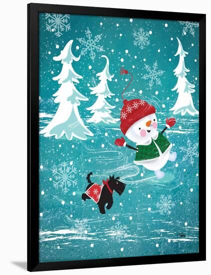 Frosty & Fab I-Teresa Woo-Framed Art Print