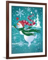 Frosty & Fab II-Teresa Woo-Framed Art Print