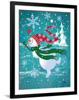 Frosty & Fab II-Teresa Woo-Framed Art Print