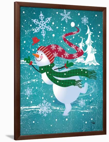 Frosty & Fab II-Teresa Woo-Framed Art Print