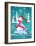 Frosty & Fab III-Teresa Woo-Framed Art Print