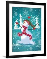 Frosty & Fab III-Teresa Woo-Framed Art Print