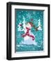 Frosty & Fab III-Teresa Woo-Framed Art Print