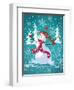 Frosty & Fab III-Teresa Woo-Framed Art Print