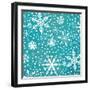 Frosty & Fab Snow-Teresa Woo-Framed Art Print