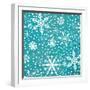 Frosty & Fab Snow-Teresa Woo-Framed Art Print