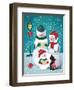 Frosty & Fab V-Teresa Woo-Framed Art Print