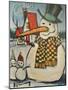 Frosty Family-Tim Nyberg-Mounted Giclee Print