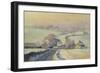 Frosty Fields, Aston, 1991-Trevor Chamberlain-Framed Giclee Print