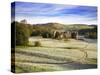 Frosty Morning at Bolton Priory Ruins (Bolton Abbey), Yorkshire Dales National Park, Yorkshire, Eng-Mark Sunderland-Stretched Canvas