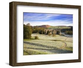 Frosty Morning at Bolton Priory Ruins (Bolton Abbey), Yorkshire Dales National Park, Yorkshire, Eng-Mark Sunderland-Framed Photographic Print