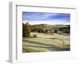 Frosty Morning at Bolton Priory Ruins (Bolton Abbey), Yorkshire Dales National Park, Yorkshire, Eng-Mark Sunderland-Framed Photographic Print