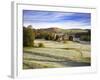 Frosty Morning at Bolton Priory Ruins (Bolton Abbey), Yorkshire Dales National Park, Yorkshire, Eng-Mark Sunderland-Framed Photographic Print