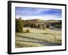 Frosty Morning at Bolton Priory Ruins (Bolton Abbey), Yorkshire Dales National Park, Yorkshire, Eng-Mark Sunderland-Framed Photographic Print