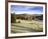 Frosty Morning at Bolton Priory Ruins (Bolton Abbey), Yorkshire Dales National Park, Yorkshire, Eng-Mark Sunderland-Framed Photographic Print