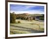 Frosty Morning at Bolton Priory Ruins (Bolton Abbey), Yorkshire Dales National Park, Yorkshire, Eng-Mark Sunderland-Framed Photographic Print