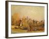 Frosty Morning in Louveciennes, 1873-Alfred Sisley-Framed Giclee Print