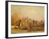 Frosty Morning in Louveciennes, 1873-Alfred Sisley-Framed Giclee Print