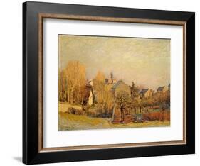 Frosty Morning in Louveciennes, 1873-Alfred Sisley-Framed Giclee Print