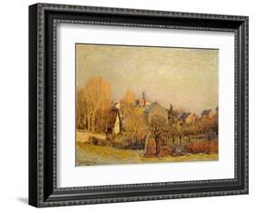 Frosty Morning in Louveciennes, 1873-Alfred Sisley-Framed Giclee Print