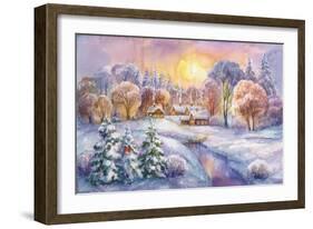 Frosty Morning-ZPR Int’L-Framed Giclee Print