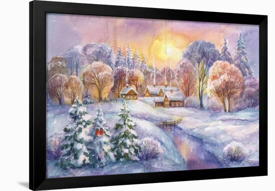 Frosty Morning-ZPR Int’L-Framed Giclee Print