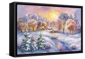 Frosty Morning-ZPR Int’L-Framed Stretched Canvas