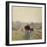 Frosty Sunrise-Elioth Gruner-Framed Giclee Print