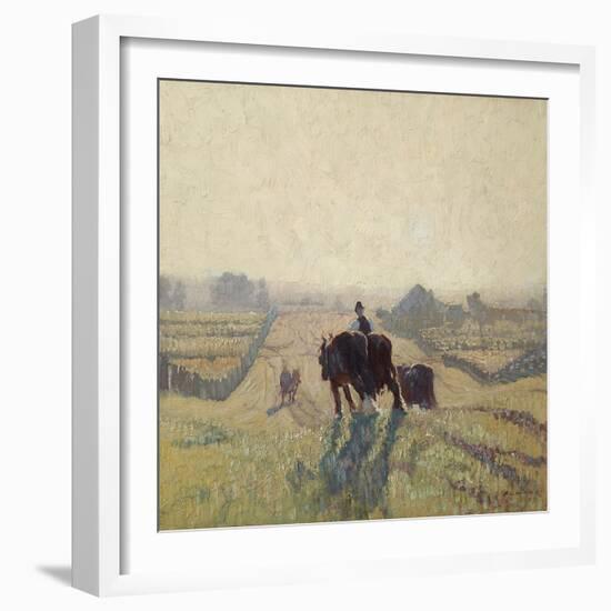 Frosty Sunrise-Elioth Gruner-Framed Giclee Print