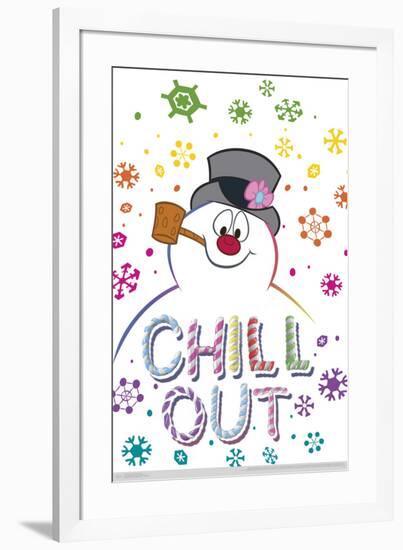 FROSTY THE SNOWMAN - CHILL OUT-null-Framed Poster