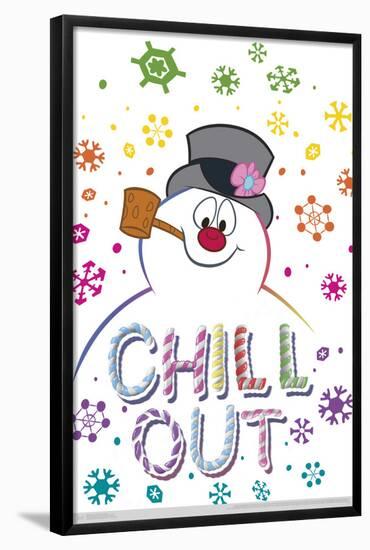 FROSTY THE SNOWMAN - CHILL OUT-null-Framed Poster