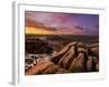 Frosty Winter Sunrise, Froggatt and Curbar Edge, Peak District National Park, Derbyshire, England, -Neale Clark-Framed Photographic Print