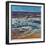 Frothy Shore, 2021 (oil on canvas)-Sylvia Paul-Framed Giclee Print