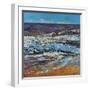 Frothy Shore, 2021 (oil on canvas)-Sylvia Paul-Framed Giclee Print