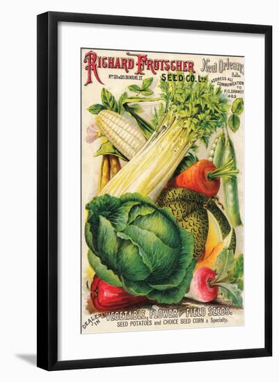 Frotscher Seed New Orleans LA-null-Framed Art Print