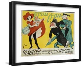 Frou Frou Poster-Maurice Vertes-Framed Giclee Print
