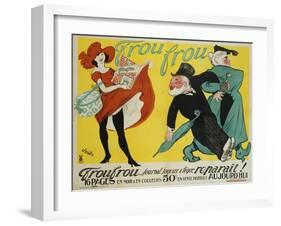 Frou Frou Poster-Maurice Vertes-Framed Giclee Print