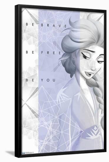 Frozen 2 - Elsa-null-Framed Standard Poster