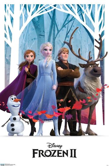 Frozen 2 - Group-null-Lamina Framed Poster